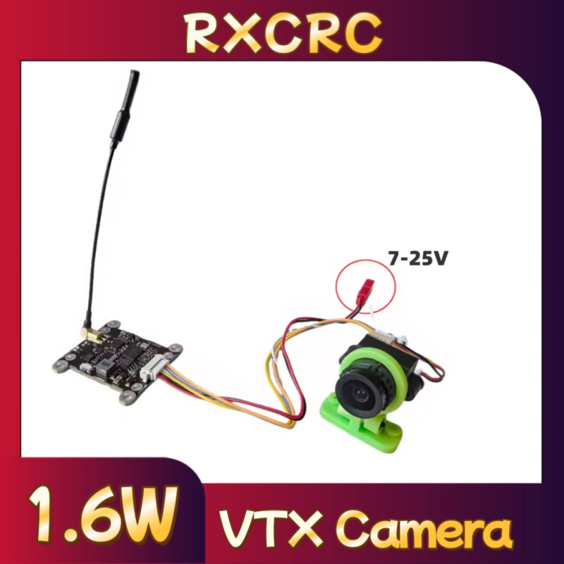 Fpv Drone Receiver - RXCRC 5.8G وحدة 48CH 1.6W VTX