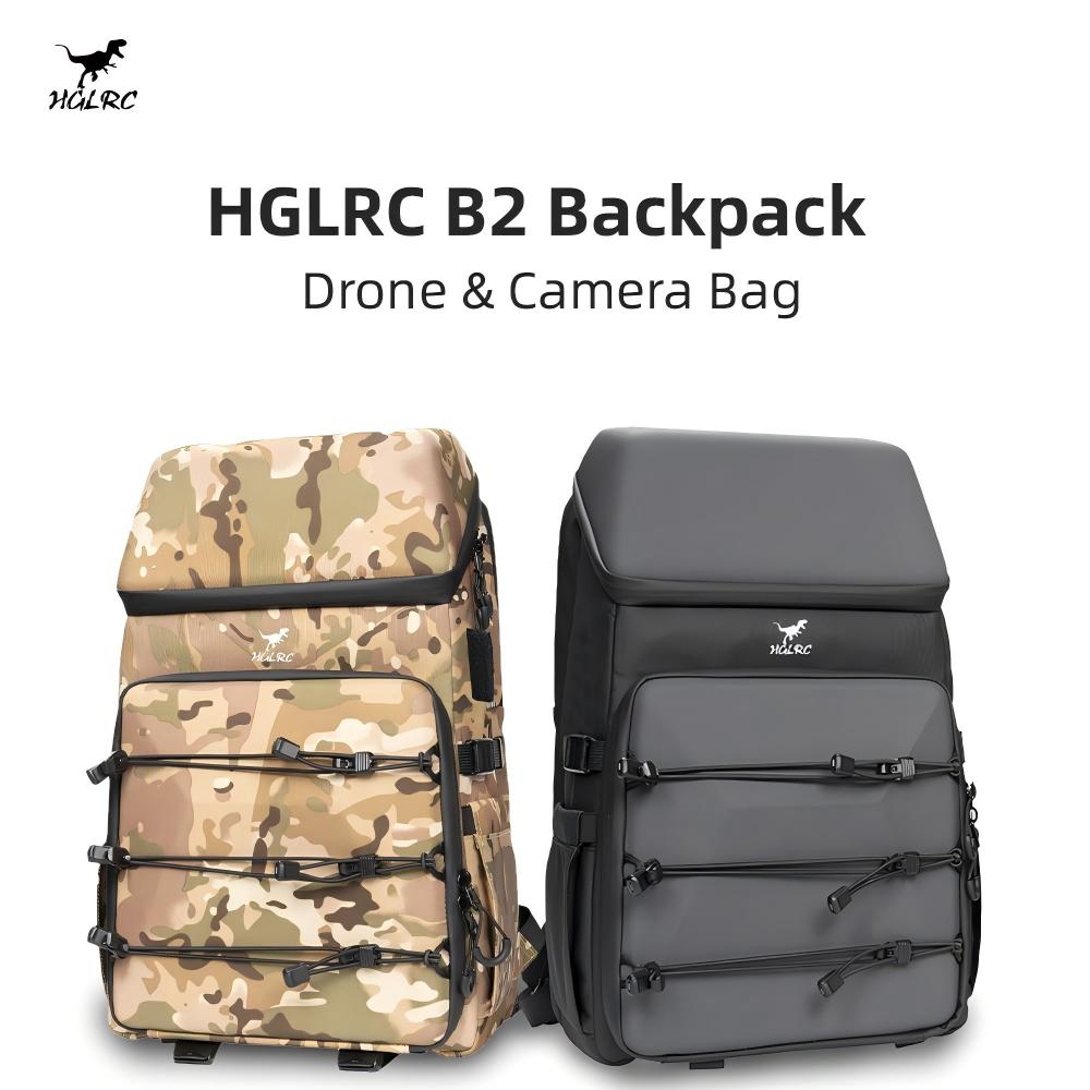 حقيبة ظهر HGLRC B2 للطائرات بد - مراجعة Fpv Drone Bag وسعره